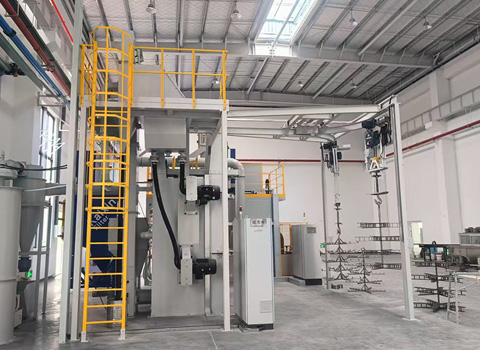 吊钩抛丸机:客户使用反馈良好,助力生产效率提升!